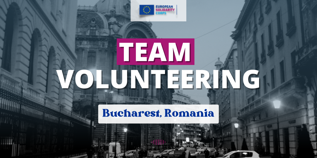 Team volunteering project in Romania!