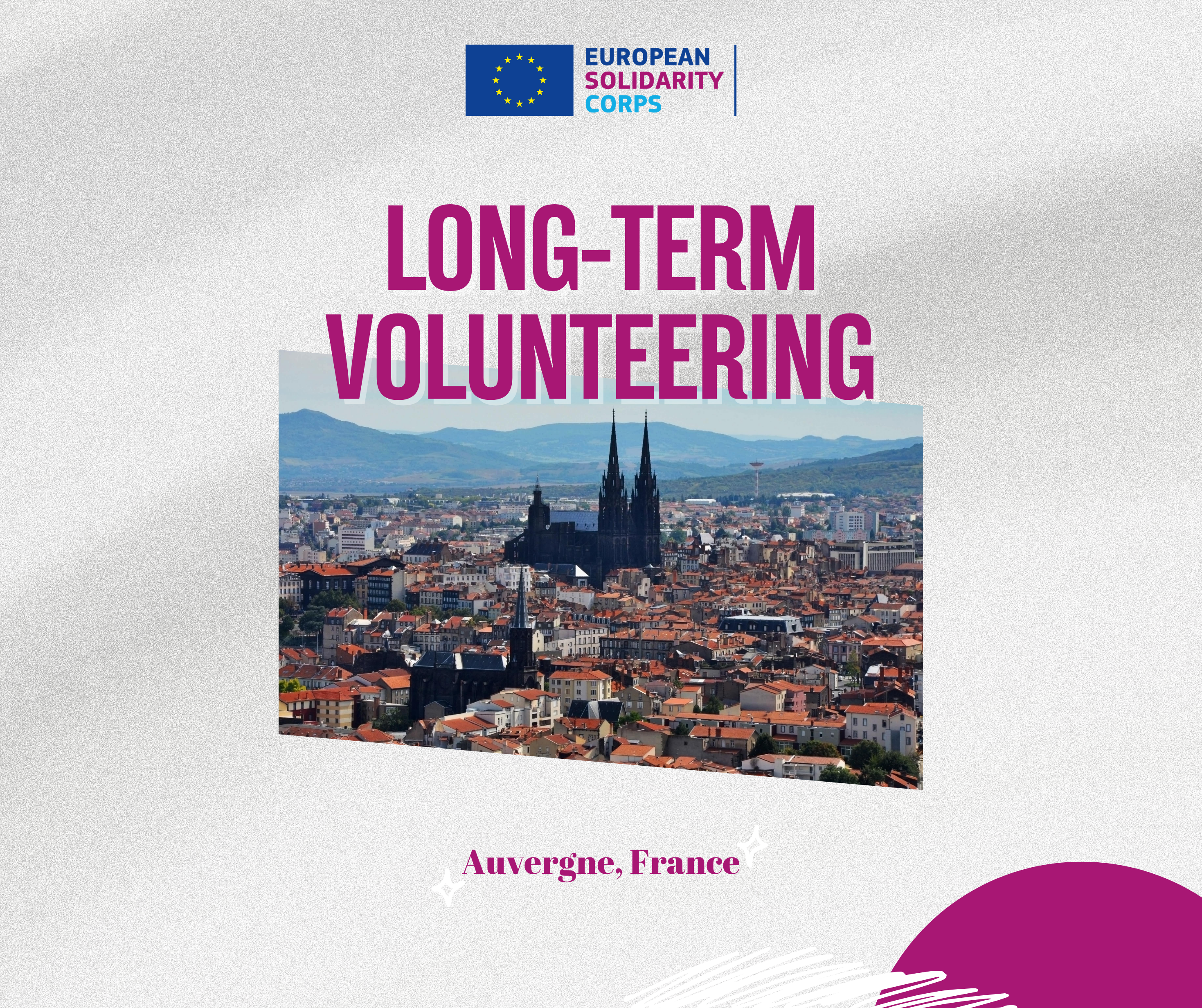Long-term volunteering projects in France